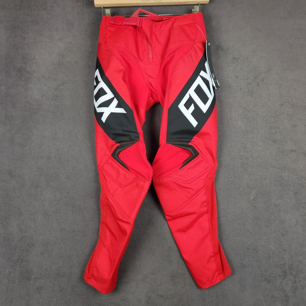 Fox Racing 180‎ Revn Pants Youth 26 Red Motocross MX Dirt Bike Gear 25863